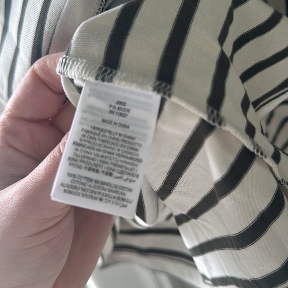 Boden Imogene Breton stripped shirt with puffy shoulders - Picture 6 of 8